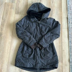 Athleta down free parka
